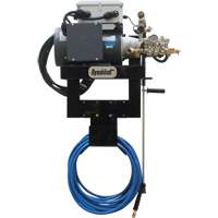 230V Wall Mounted Hot & Cold Water Pressure Washer, Electric, 1900 PSI, 4 GPM Superchem Industries