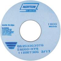 Tool Room Wheel, Type 01, Ceramic Alumina, 14" x 1" Superchem Industries