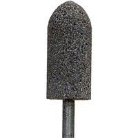 Points de fixation sur liant r&eacute;sinique Norzon, A11, Alumine de zirconium, 7/8" dia., 2" lo Superchem Industries