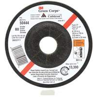 Green Corps Flexible Grinding Wheel, 4-1/2" x 1/8", 7/8" Arbor, Ceramic, Type 27 Superchem Industries