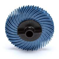 Scotch-Brite Radial Bristle Disc, Aluminum Oxide, 400 Grit, 2" Dia. Superchem Industries