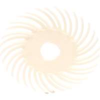Scotch-Brite Radial Bristle Disc SR, Ceramic, 2" Dia. Superchem Industries