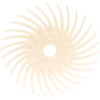 Scotch-Brite Radial Bristle Disc SR, Ceramic, 3" Dia. Superchem Industries