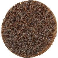 Disque de conditionnement de surface Roloc Scotch-Brite, 1-1/2" dia., Grain Cors&eacute;, Oxyde d'aluminium Superchem Industries