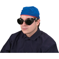 Cup Goggles, 5.0 Lens, Anti-Scratch, Closed Vent Superchem Industries