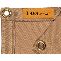 Couverture pour soudage en silice de 18 oz Lavashield, 6' la x 6' lo, R&eacute;sistance &agrave; la temp. 1472°F(800°C) Superchem Industries