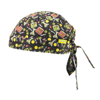 Coiffe de soudeur, Motif Superchem Industries