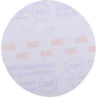 DISQUE FINITION MAUVE 6" HOOKIT GRN P800 50/BTE, 6" Dia., P800 Grit Superchem Industries