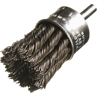 Brosses mont&eacute;es &agrave; fils nou&eacute;s, 1/2" dia., dia. Des fils 0,014", Tige 1/4" Superchem Industries