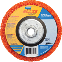 Blaze Rapid Strip Non-Woven Depressed Center Disc - 4-1/2", 4-1/2" Dia., Coarse Grit Superchem Industries