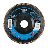 Flap Disc, 4-1/2" x 7/8", Type 27, 40 Grit, Zirconium Superchem Industries