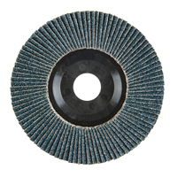 Flap Disc, 4-1/2" x 7/8", Type 27, 40 Grit, Zirconium Superchem Industries