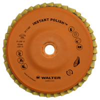 Disque &agrave; lamelles Instant Polish, 4-1/2" x 5/8"-11, Type 27, Grain Tr&egrave;s fin, Zirconium Superchem Industries