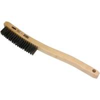 Brosse de nettoyage, Acier inoxydable, 3 x 19 rangs de fils, Longueur 13-11/16" Superchem Industries