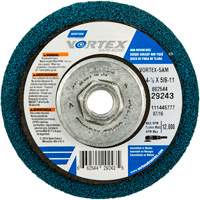 Vortex Rapid Blend Non-Woven Depressed Center Abrasive Disc, 4-1/2" Dia., 100-120 Grit, Aluminum Oxide Superchem Industries
