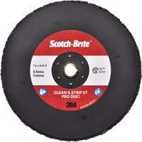 Scotch-Brite Clean & Strip XT Pro Disc, 7" Dia., Extra Coarse Grit, Silicon Carbide Superchem Industries