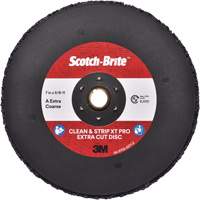 Scotch-Brite Clean & Strip XT Pro Extra Cut Disc, 7" Dia., Extra Coarse Grit, Aluminum Oxide Superchem Industries