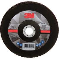 Disque &agrave; lamelles &agrave; changement rapide 769F, 7" x 7/8", Type 27, Grain 120+, Oxyde d'aluminium/C&eacute;ramique Superchem Industries