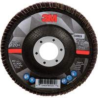769F Quick Change Flap Disc, 4-1/2" x 7/8", Type 29, 120+ Grit, Ceramic Superchem Industries