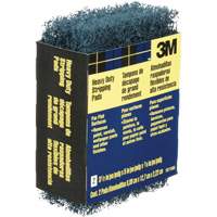 Heavy-Duty Stripping Pads, Aluminum Oxide, 3-1/2" x 5", Coarse Grit Superchem Industries