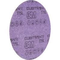 Cubitron II Hookit 775L Series Film Disc, 6" Dia., 240+ Grit, Ceramic, 3 mils Superchem Industries