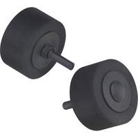 2" x 1" x 1/4" Rubber Cushion Polishing Wheel 45129 Superchem Industries