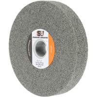 Meule &agrave; usage g&eacute;n&eacute;ral Standard Abrasives, 6" x 1", Arbre de 1", Carbure de silicium Superchem Industries