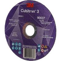 Meule &agrave; tronçonner Cubitron 3, 5" x 0,045", Arbre de 7/8", Type 1, C&eacute;ramique, 12250 Tr/min Superchem Industries