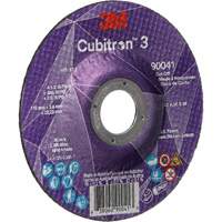 Meule &agrave; tronçonner Cubitron 3, 4-1/2" x 0,045", Arbre de 7/8", Type T27, C&eacute;ramique, 13 300 Tr/min Superchem Industries