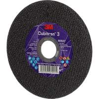 Disque de coupe Cubitron 3, 5" x 9/32", Arbre de 3/8", Type 41 Superchem Industries