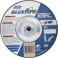 BlueFire Grinding & Cutting Wheel, 7" x 1/8", 5/8"-11 Arbor, Type 27, Zirconia Alumina Superchem Industries