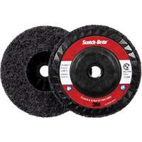 Disque Clean and Strip XT Pro XO-DC Scotch-Brite, 4-1/2" dia., Grain Extra grossier, Carbure de silicium Superchem Industries