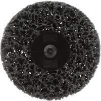 Disque de d&eacute;capage de rev&ecirc;tement Scotch-Brite Roloc 07461 CR- DH, 3" dia., Grain Extra grossier, Carbure de silicium Superchem Industries