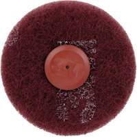 Scotch-Brite Roloc Plus General Purpose Scuffing Wheel, 4" Dia. Superchem Industries
