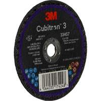 Cubitron 3 Cut-Off Wheel, 3" x 0.063", 3/8" Arbor, Ceramic Superchem Industries