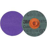 Cubitron 3 Roloc Fibre Disc, 4" Dia., 60+ Grit, Ceramic Superchem Industries