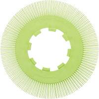 Scotch-Brite Type S Precision Radial Bristle Brush PN-RB without Adapter, Ceramic, 50+ Grit, 8" Dia. Superchem Industries