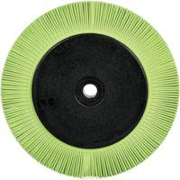 Scotch-Brite Type S Precision Radial Bristle Brush PN-RB with Flange, Ceramic, 50+ Grit, 8" Dia. Superchem Industries