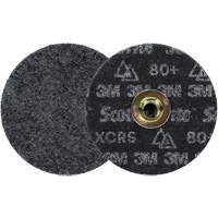 Scotch-Brite Precision Heavy-Duty Surface Conditioning Quick Change Disc, HD-DN, 5" Dia., 80+ Grit, Ceramic Superchem Industries