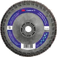 Cubitron 3 Flat Flap Disc with Quick Change 1169F, 4-1/2" x 5/8"-11, Type T27, 60+ Grit, Ceramic Superchem Industries