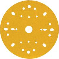 Disque abrasif dor&eacute; Hookit, dia 6", Grain 180, Oxyde d'aluminium, Poids C Superchem Industries