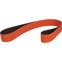 Courroie en toile 777F, 3" la x 78-3/4" lo, Ceramic Aluminum Oxide, Grain P120 Superchem Industries