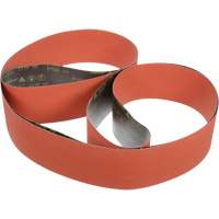 Courroie en toile 777F, 6" la x 89" lo, Ceramic Aluminum Oxide, Grain P100 Superchem Industries