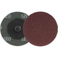 SpinLock Quick-Change Resin Fiber Disc, Aluminum Oxide, 120, 2" Dia Superchem Industries