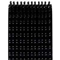 Dual Lock Reclosable Fastener, Self-Mating, 50 yds x 1", Sew-On, Black Superchem Industries
