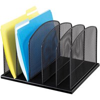 Onyx Steel Mesh Desktop Organizers Superchem Industries