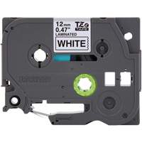 Tze Tape Cartridges, 12 mm x 26-1/4', Black on White Superchem Industries