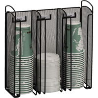 Organisateur Onyx pour verres et couvercles Superchem Industries