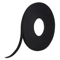 Ruban d'attaches One-Wrap, Boucle et crochet, 25 vg x 1/2", Auto-aggripant, Noir Superchem Industries