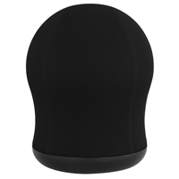 Chaise sph&eacute;rique pivotante Zenergy, Mailles, Noir, Capacit&eacute; 250 lb Superchem Industries